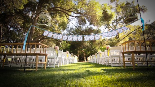 Wedding Ailse Signage