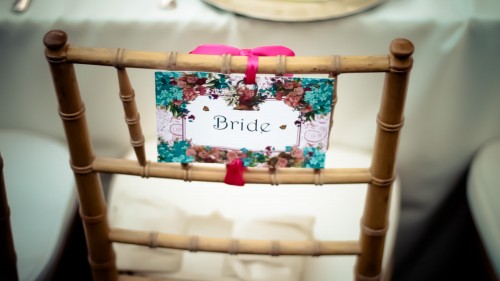 Bride Chair Sign