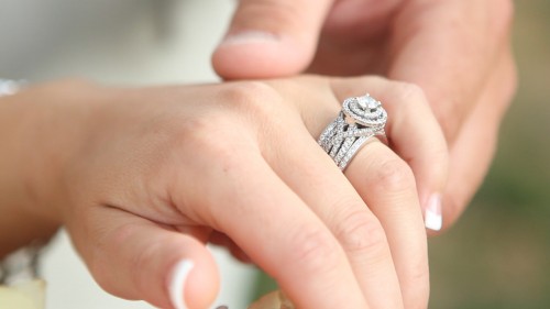 Wedding Ring Closeup