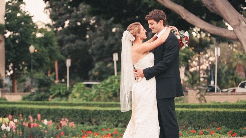 Bride and Groom Balboa Park