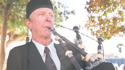 Scottish Wedding Piper