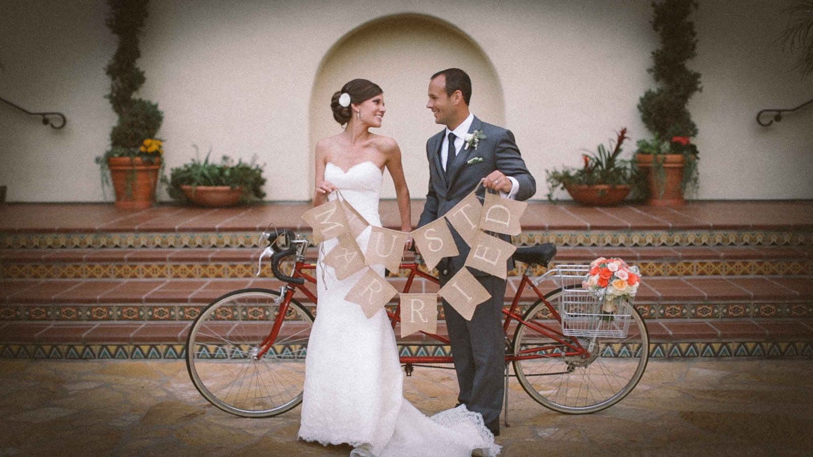 wedding bike