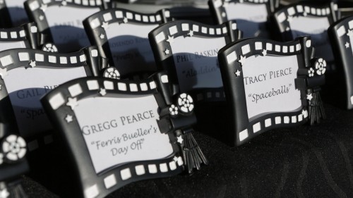 Movie themed wedding