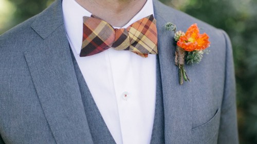 groom bow tie