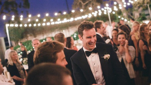 Dancing groom Darlington House La Jolla