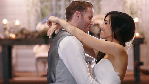 Bride and groom First dance