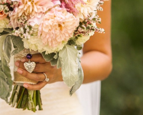 Beautiful Bride's bouquet at Lake Oak Meadows Wedding video in temecula wine country