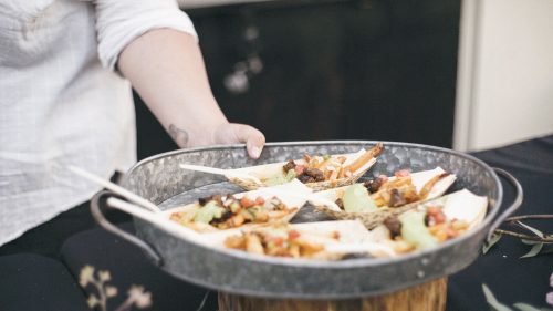 Wedding gastro food truck