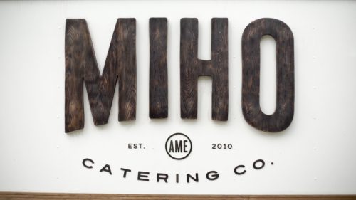 MIHO catering truck wedding