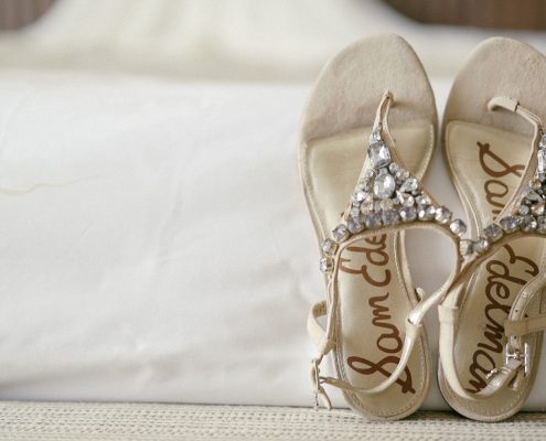 cute wedding sandals