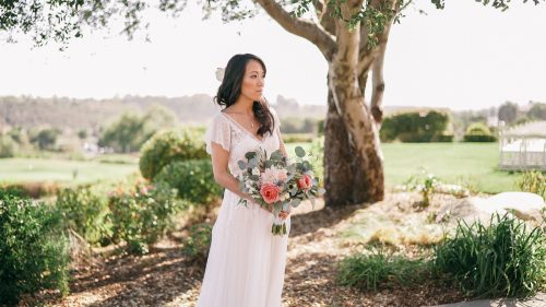 Bride at Crossings in Carlsbad