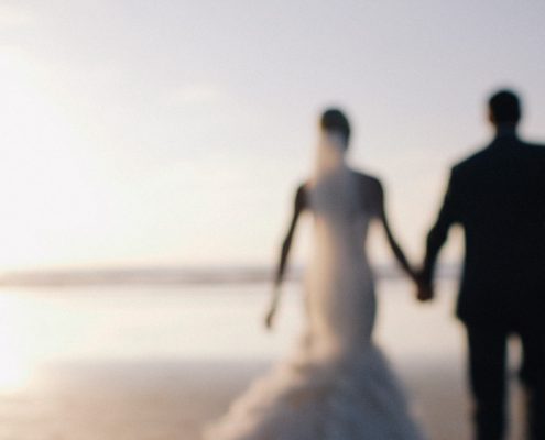 bride and groom wedding scripps pier