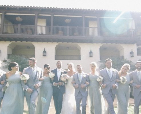 Group photo estancia wedding