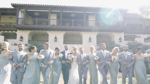 Group photo estancia wedding