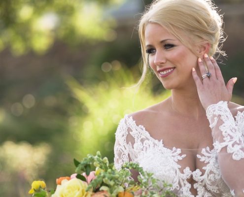 Bridal photos at Crossings at Carlsbad