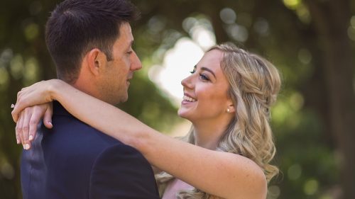 Bride and Groom at Condor's Nest Ranch Wedding VIdeo