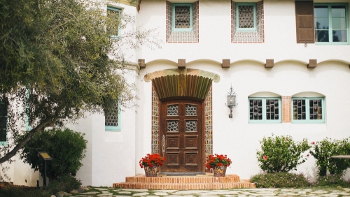 Adamson House Museum in Malibu wedding video 