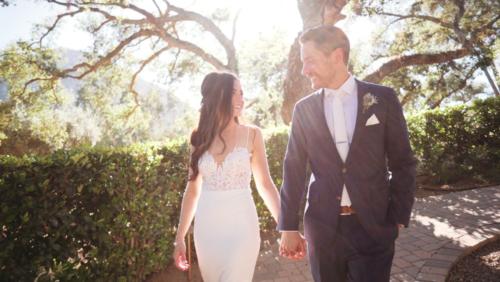 Mt. Woodson Castle Wedding video walking
