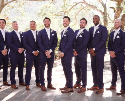 Mt. Woodson Castle Wedding groomsmen