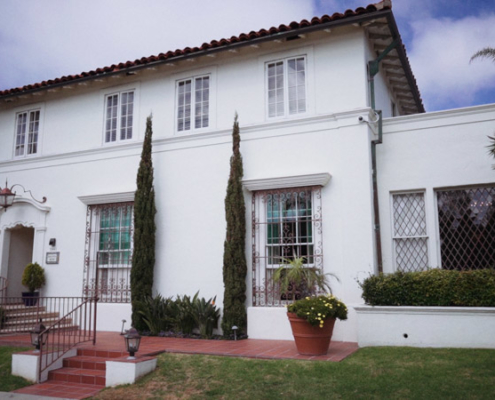 Front of Darlington House in La Jolla