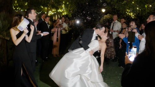 Ethereal Gardens Wedding grand exit
